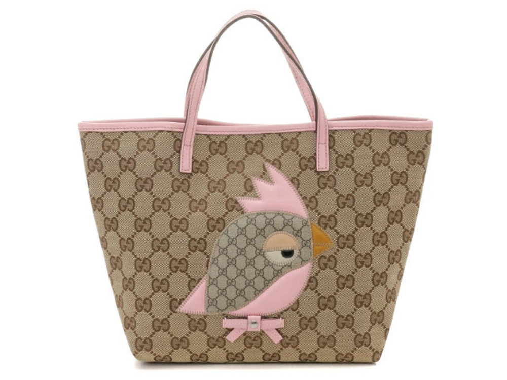 Gucci Bag Gucci oli Handbag Beige Cream Pink